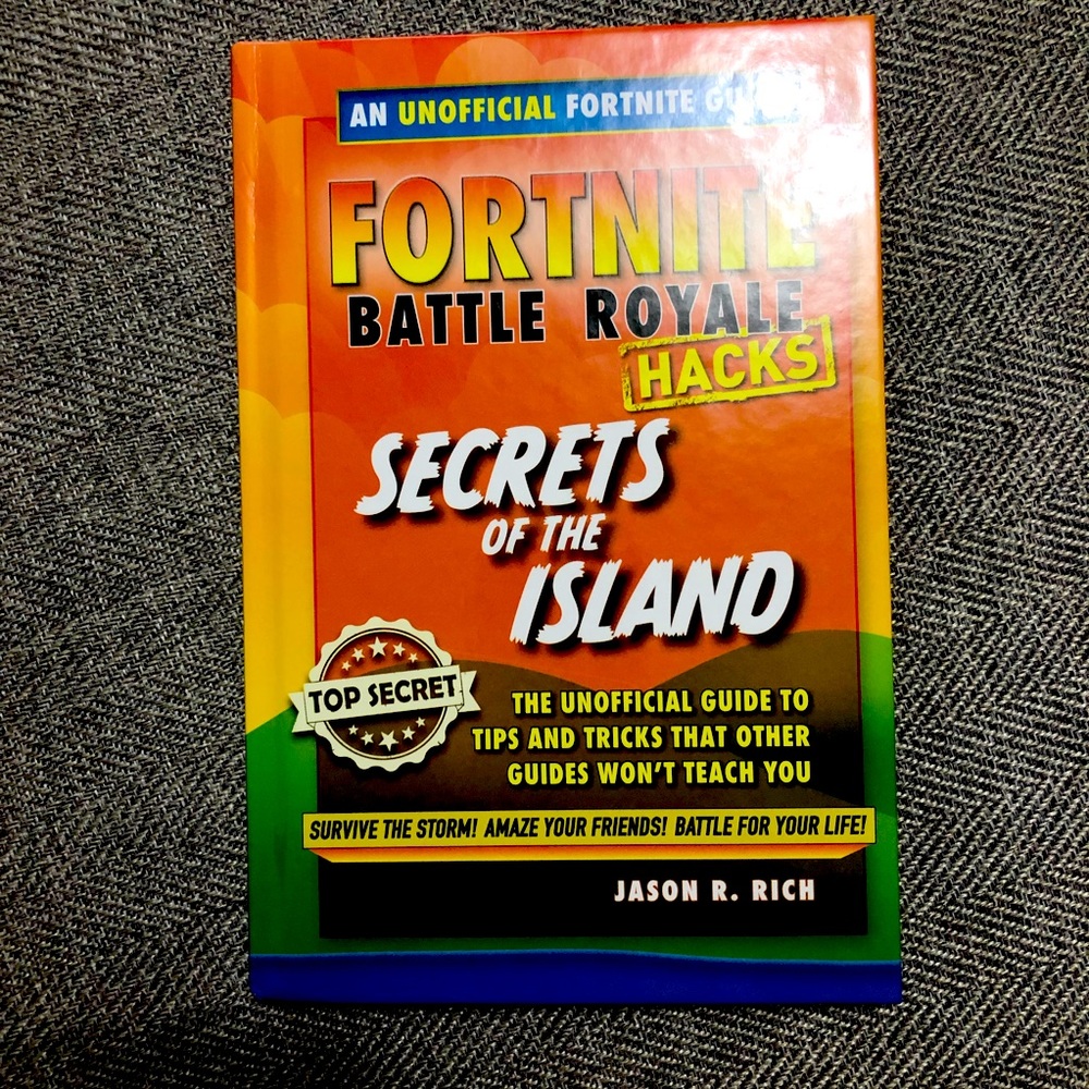 Fortnite Battle Royal Hacks Hard Cover Book